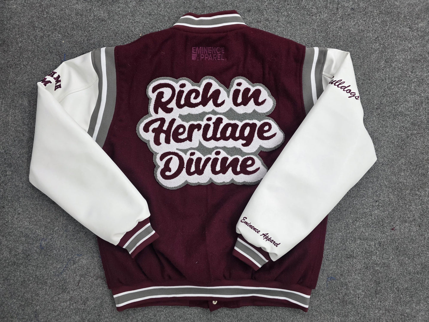 Rich in Heritage Letterman