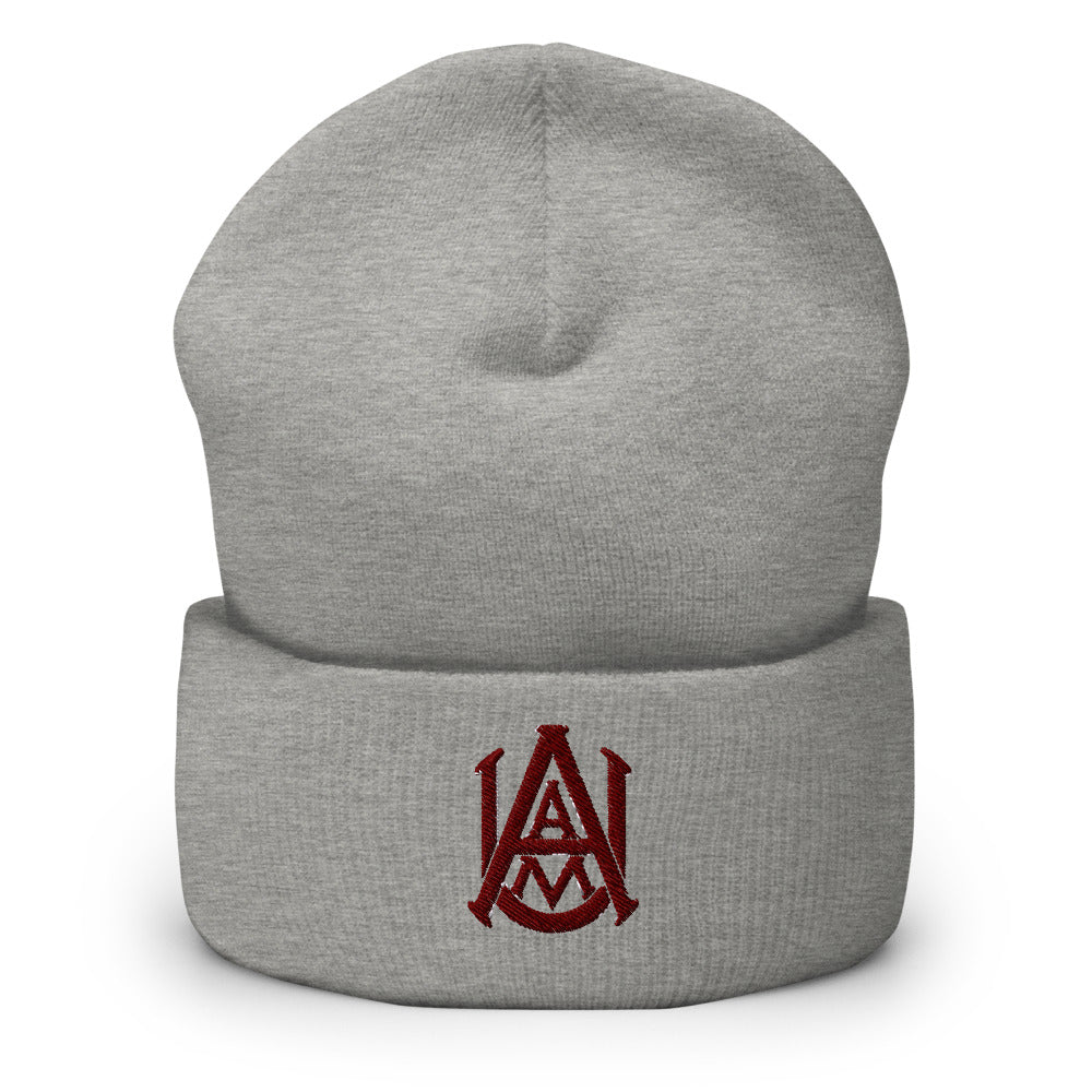 AAMU Logo Cuffed Beanie